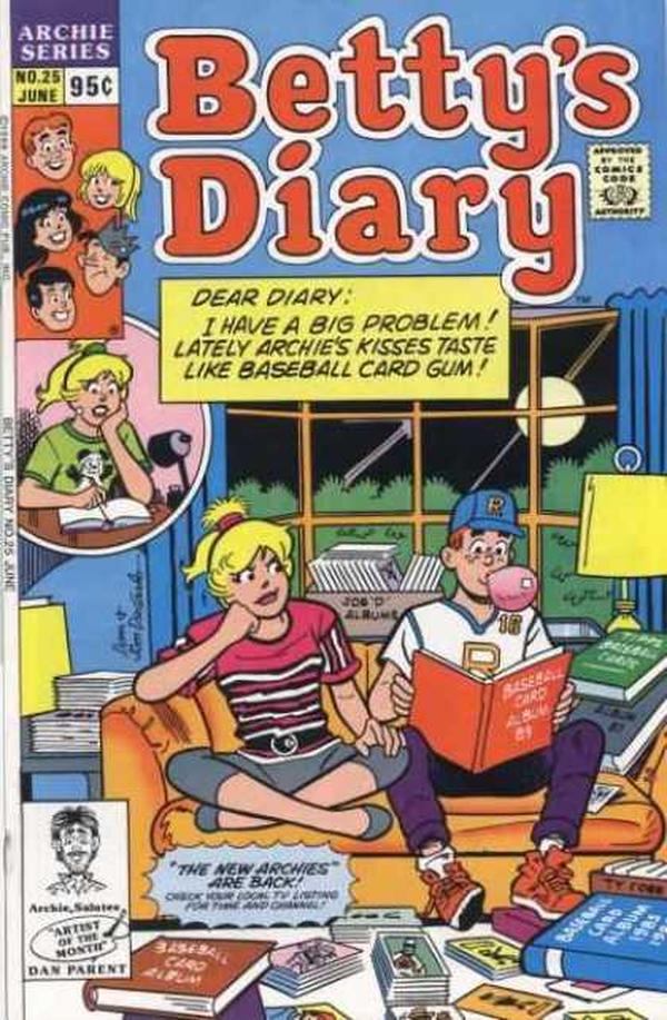 Betty's Diary #25 cover