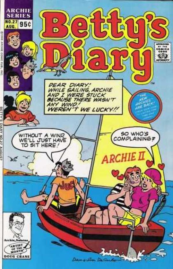 Betty's Diary #27 cover