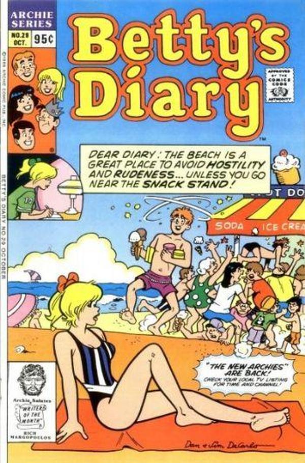 Betty's Diary #29 cover