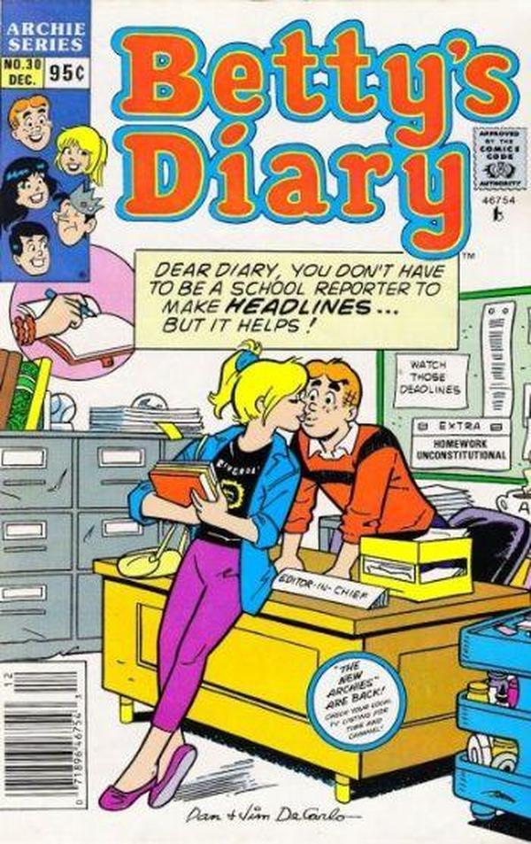 Betty's Diary #30 cover