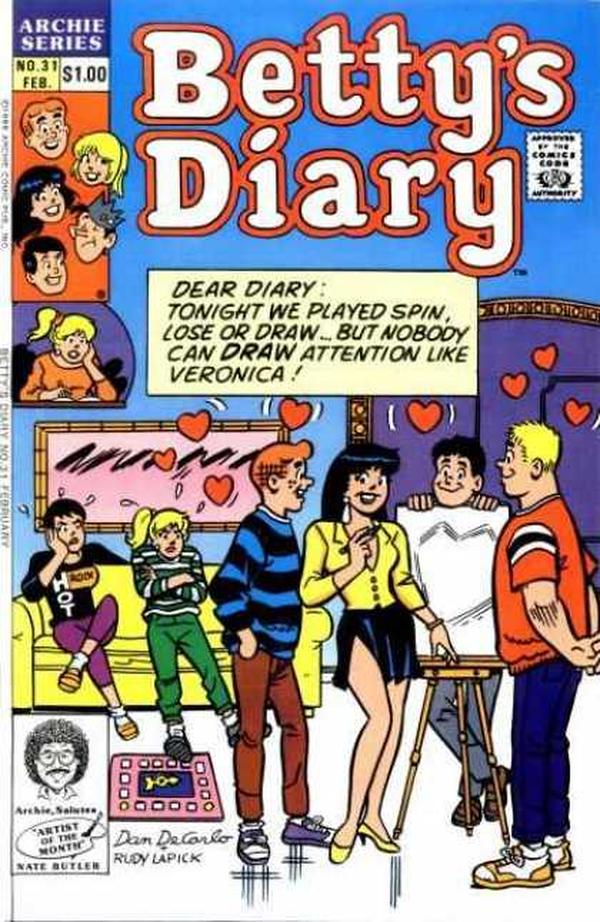 Betty's Diary #31 cover
