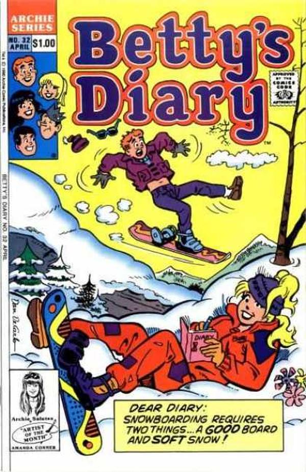 Betty's Diary #32 cover