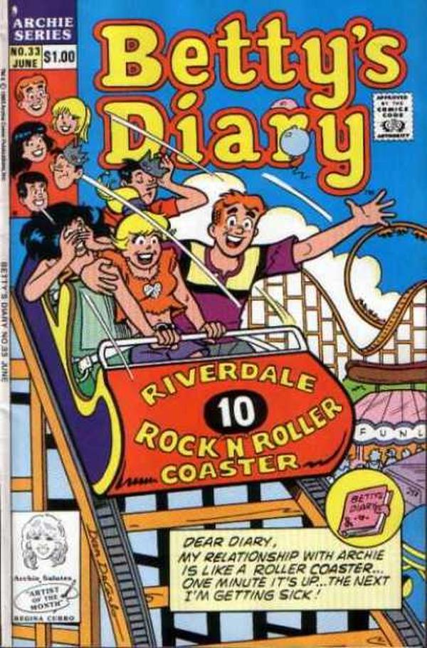 Betty's Diary #33 cover