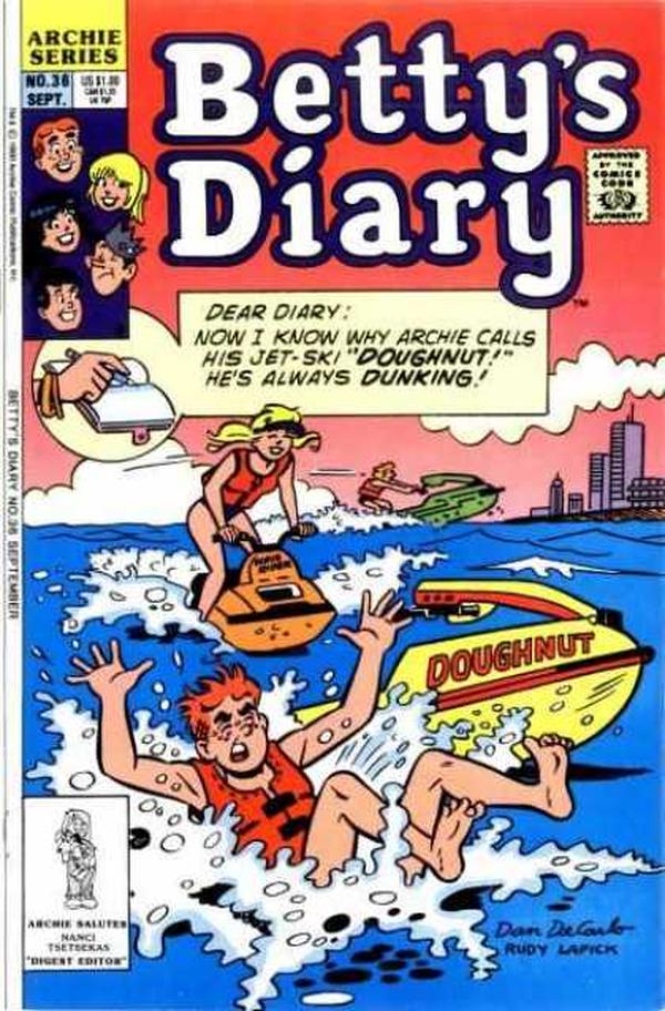 Betty's Diary #36 cover