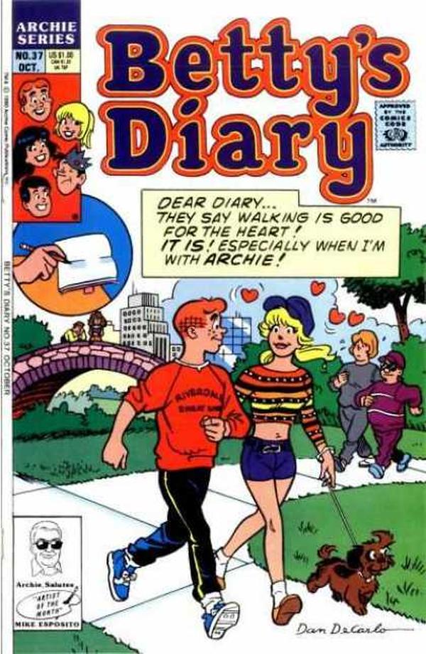 Betty's Diary #37 cover