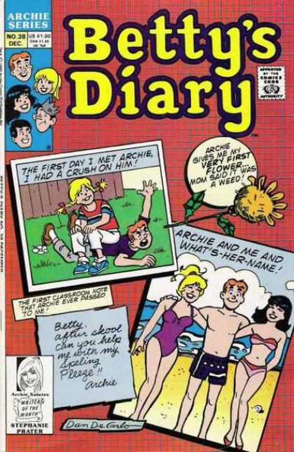 Betty's Diary #38 cover
