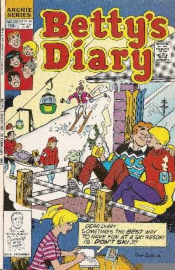Betty's Diary #39 cover