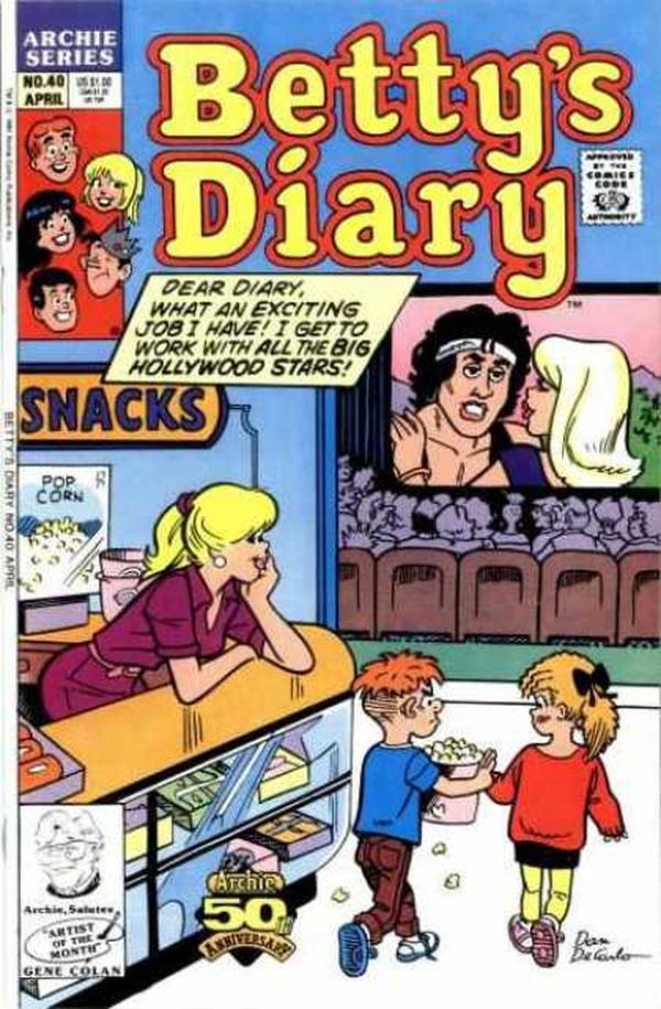 Betty's Diary #40 cover