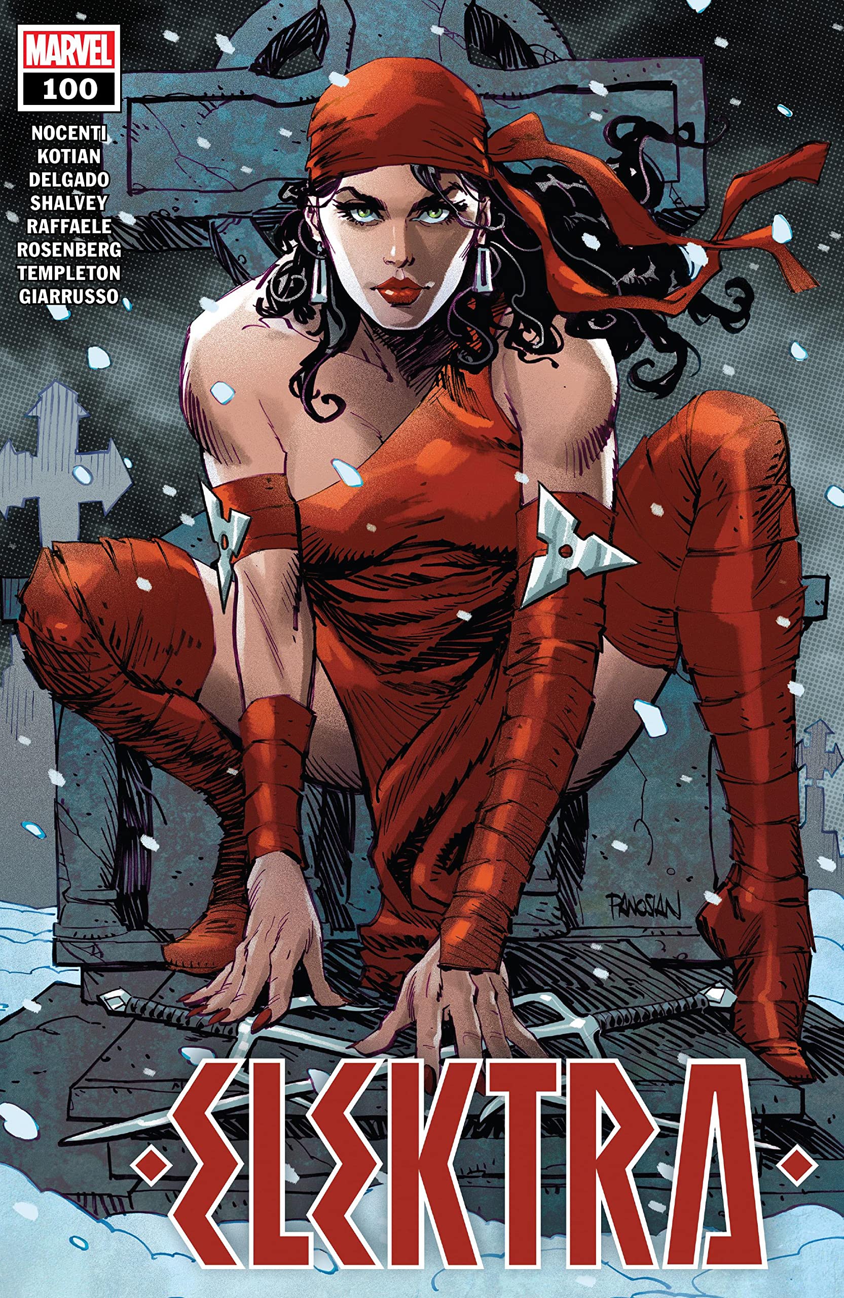 Elektra #100 cover