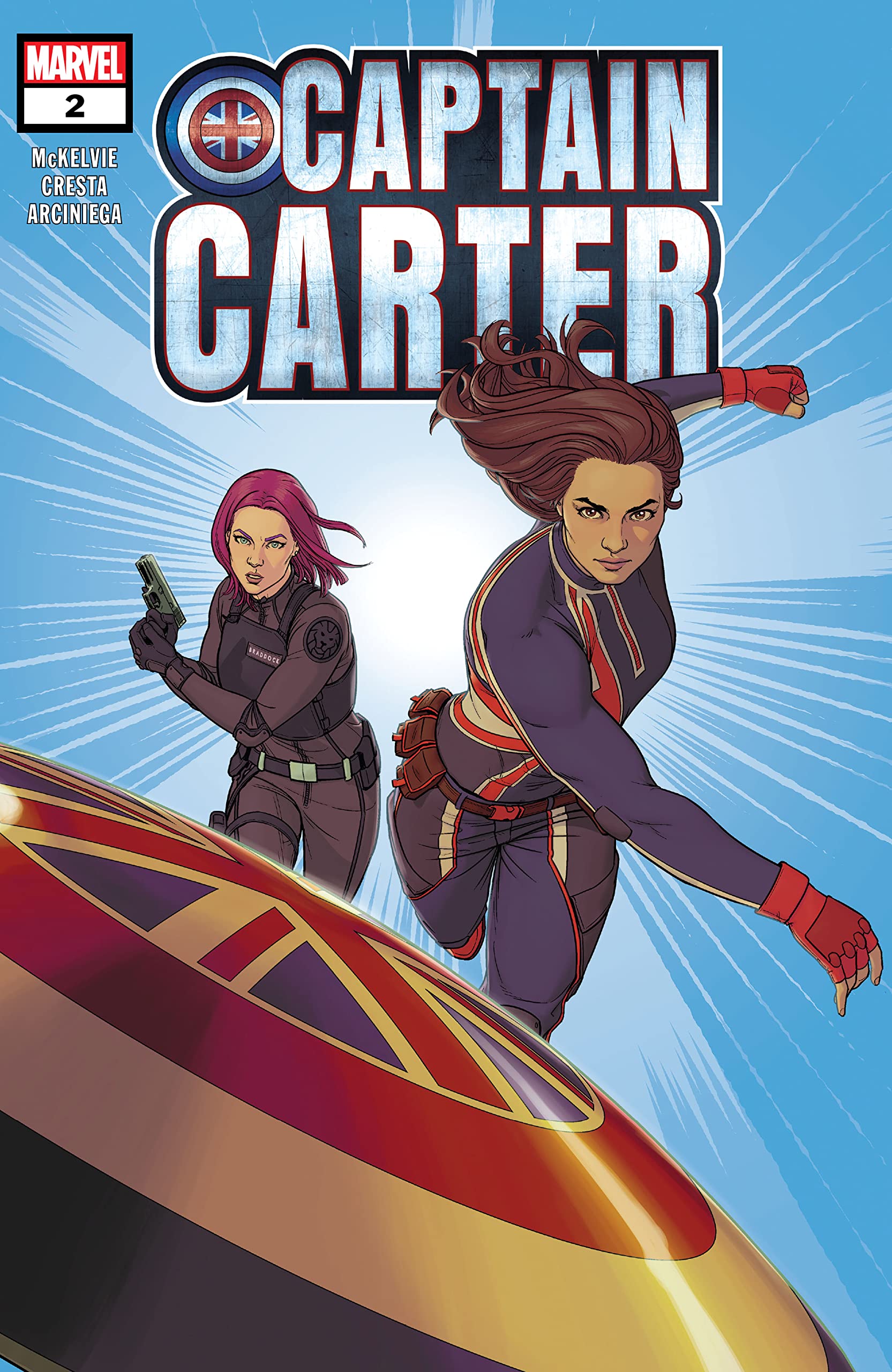 Captain Carter #2 cover