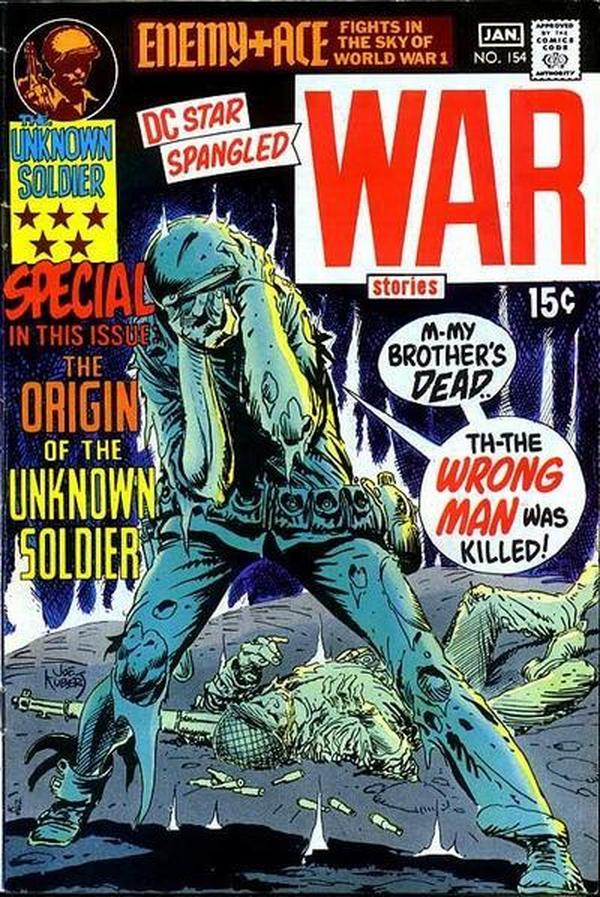 Star Spangled War Stories #154 cover