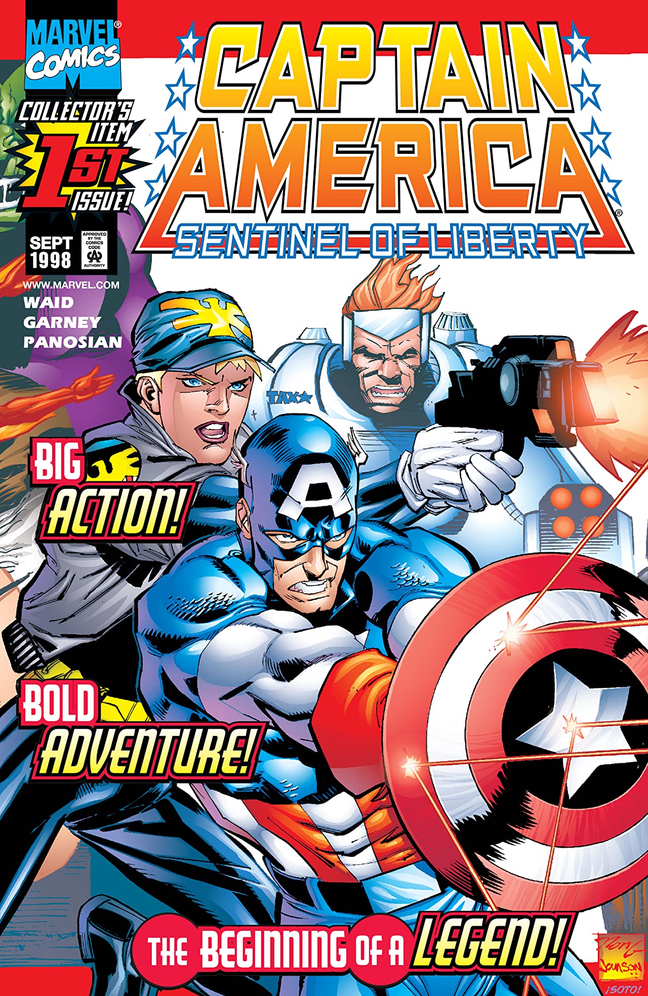 Captain America: Sentinel of Liberty #1