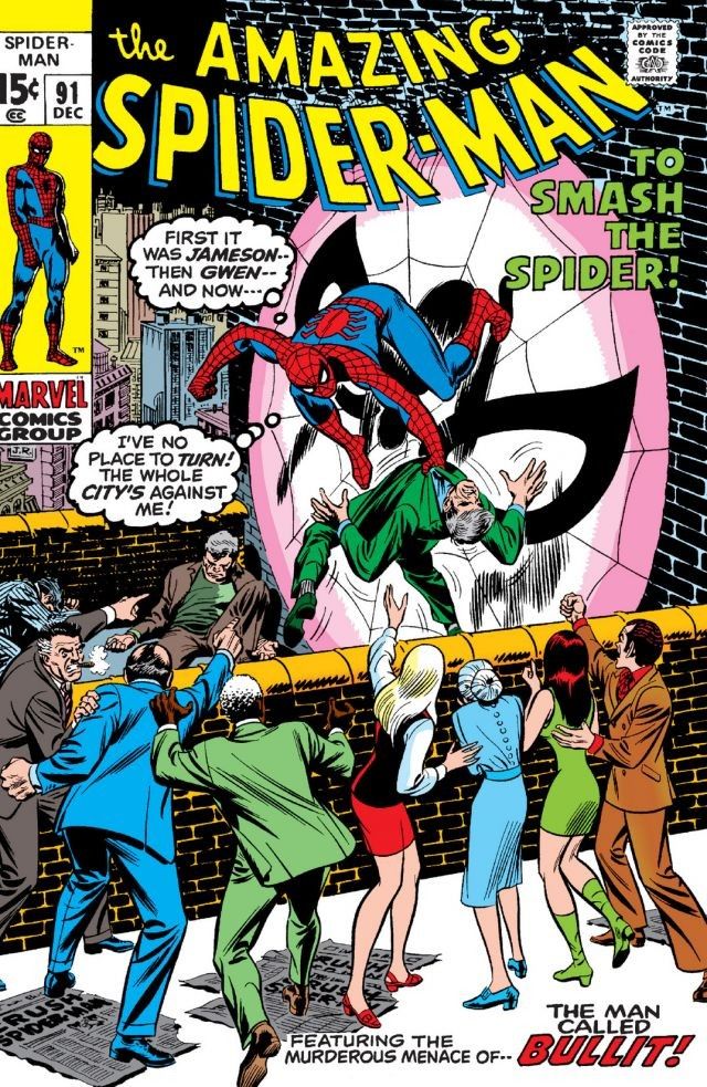 The Amazing Spider-Man #91 cover