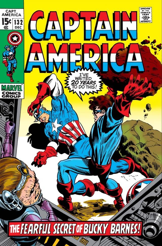Captain America #132 cover