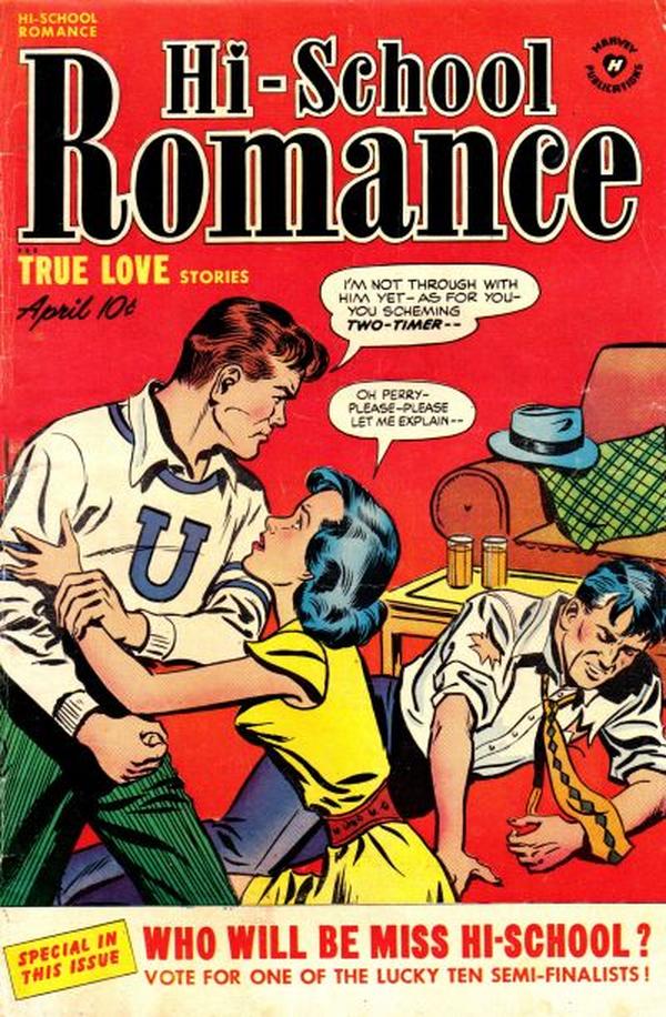 Hi-School Romance #8 cover