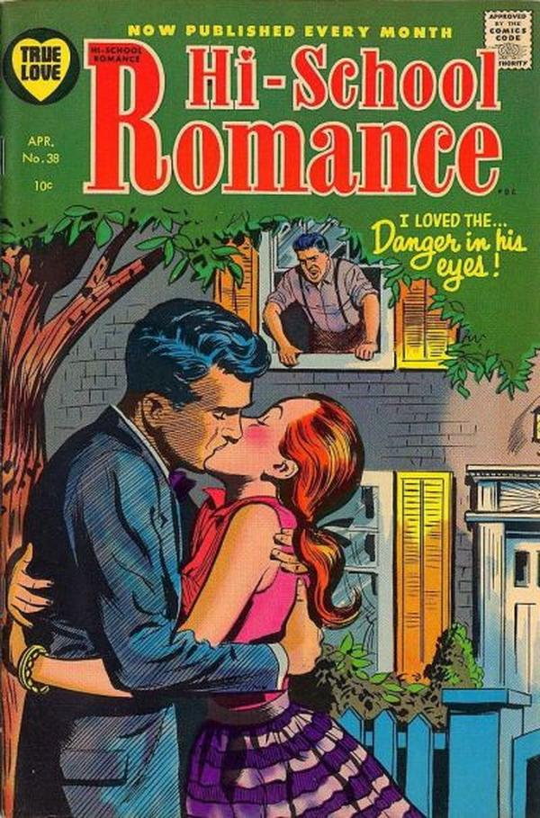 Hi-School Romance #38 cover