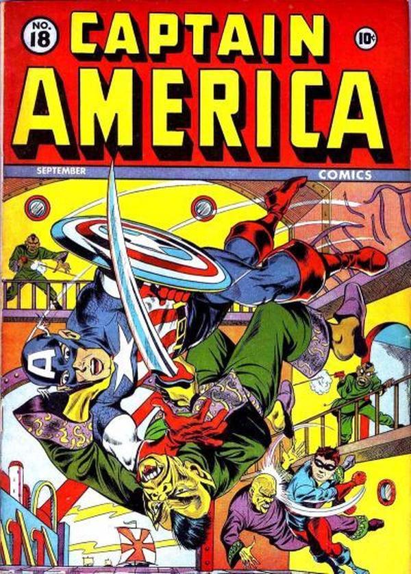 Captain America Comics #18 cover