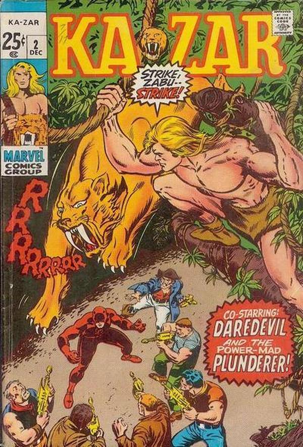 Ka-Zar #2 cover