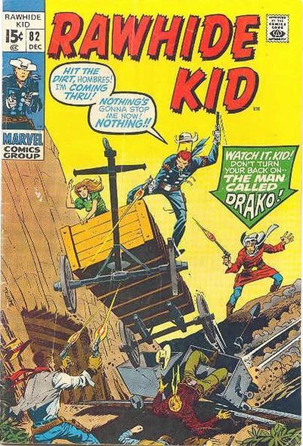 The Rawhide Kid #82 cover