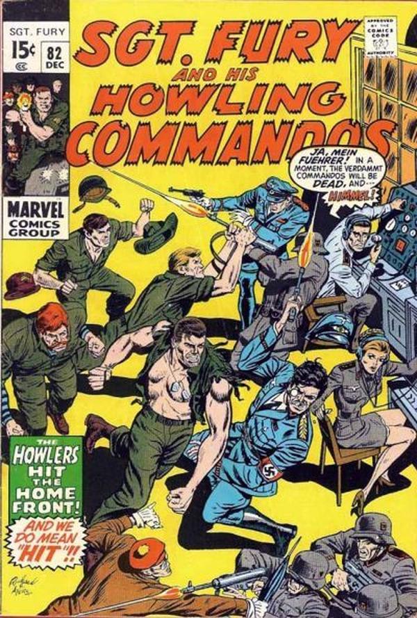 Sgt. Fury #82 cover