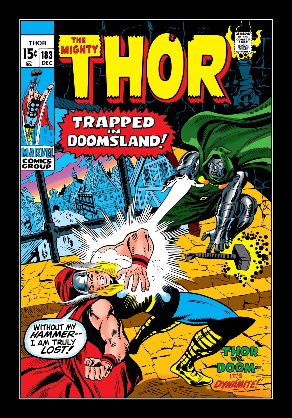 Thor #183 cover