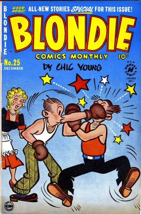 Blondie Comics Monthly #25 cover