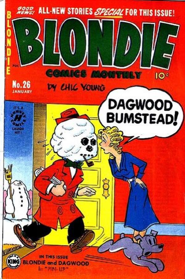 Blondie Comics Monthly #26 cover