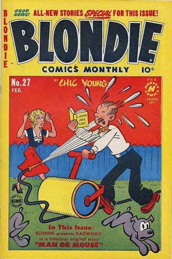 Blondie Comics Monthly #27 cover