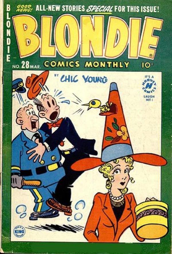 Blondie Comics Monthly #28 cover