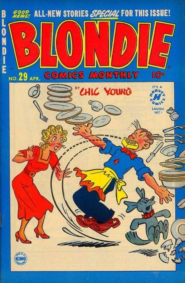 Blondie Comics Monthly #29 cover
