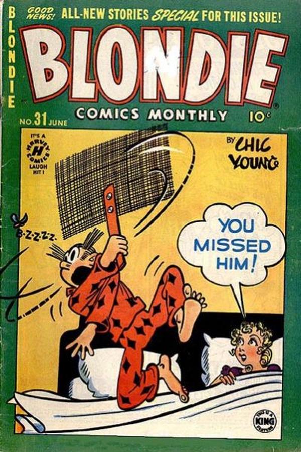 Blondie Comics Monthly #31 cover