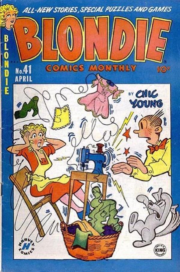 Blondie Comics Monthly #41 cover