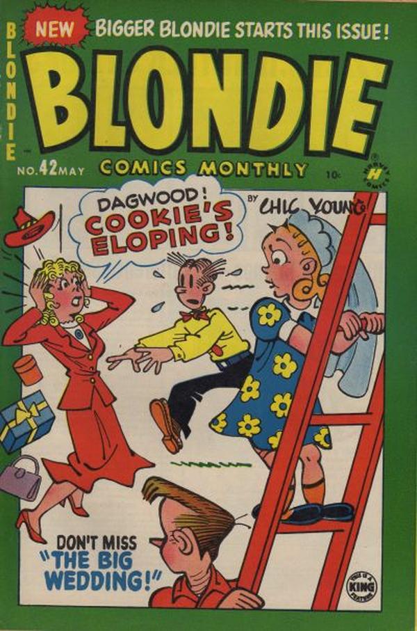 Blondie Comics Monthly #42 cover