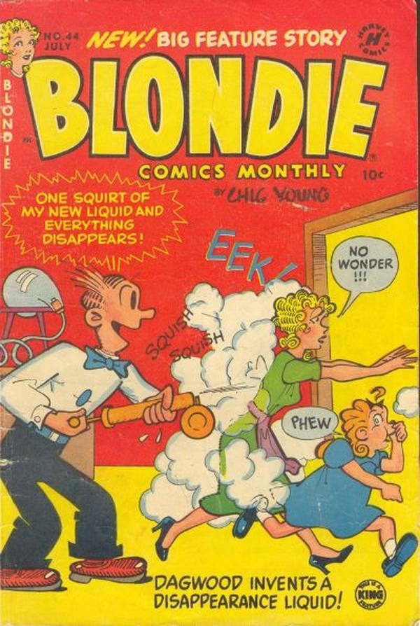 Blondie Comics Monthly #44 cover