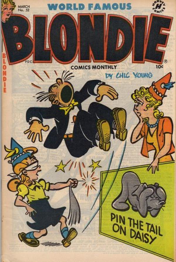 Blondie Comics Monthly #52 cover