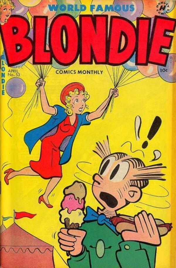 Blondie Comics Monthly #53 cover