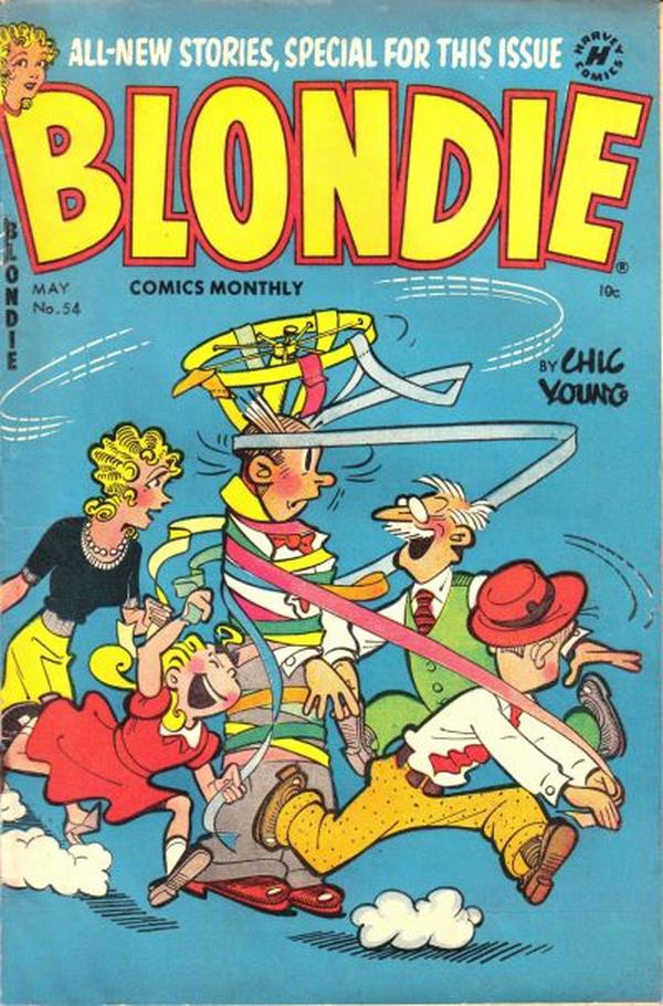 Blondie Comics Monthly #54 cover