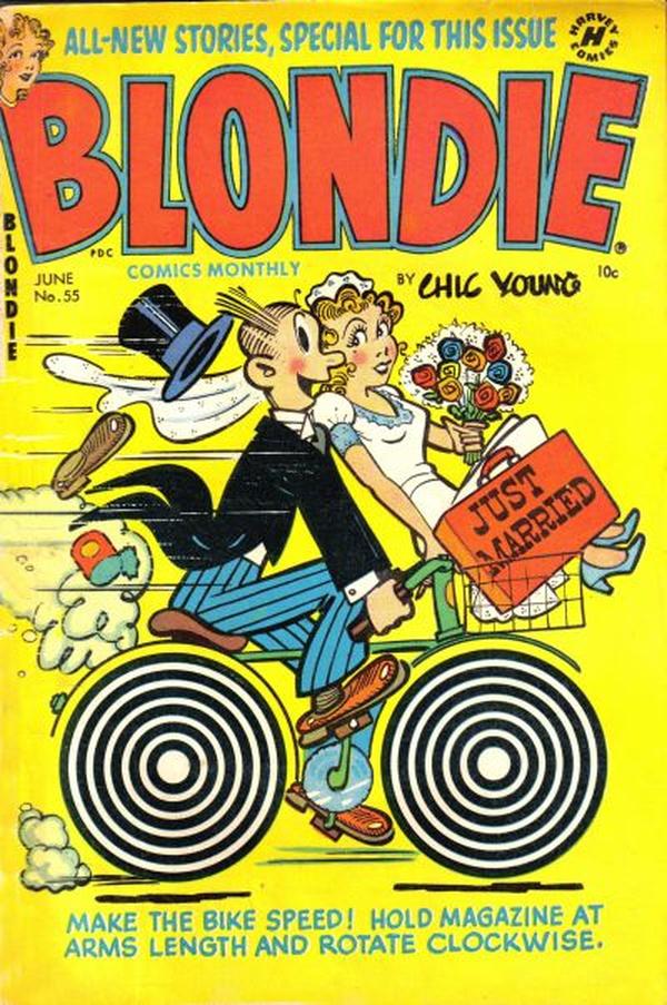 Blondie Comics Monthly #55 cover