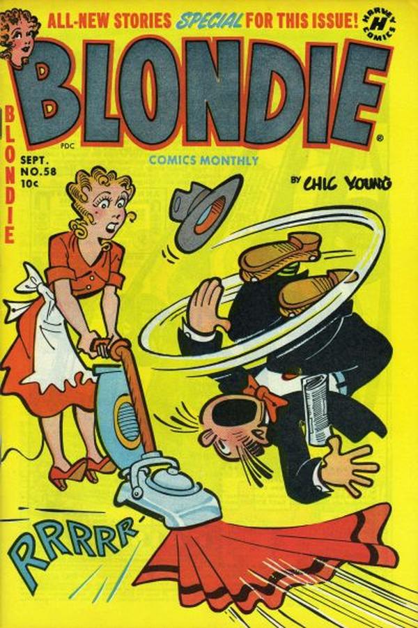 Blondie Comics Monthly #58 cover