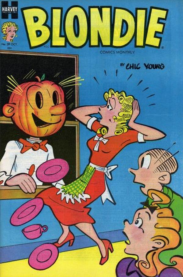 Blondie Comics Monthly #59 cover