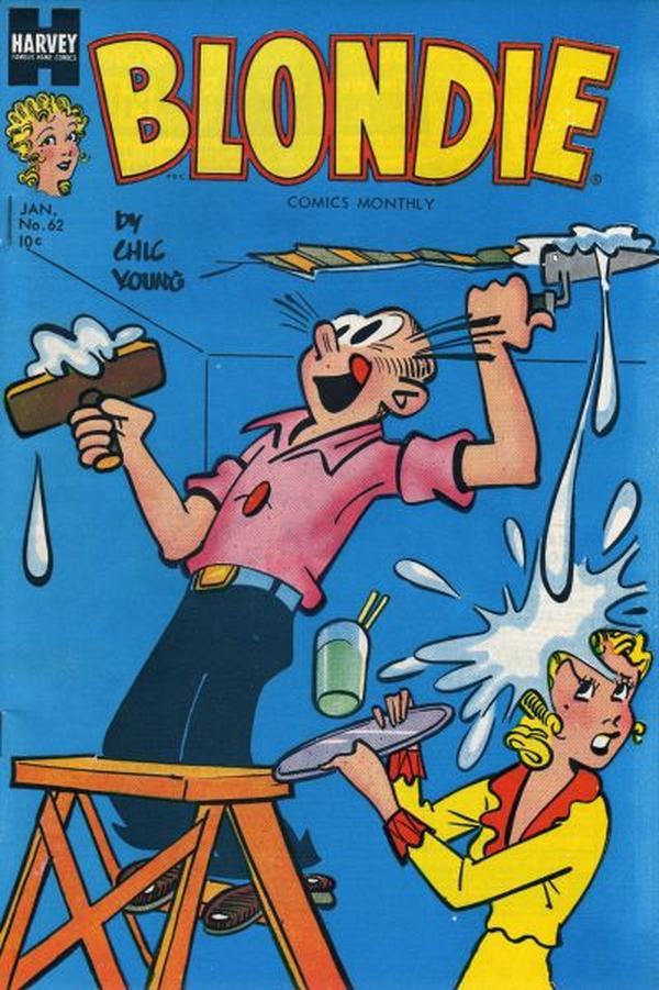 Blondie Comics Monthly #62 cover