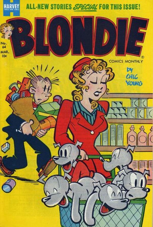 Blondie Comics Monthly #64 cover