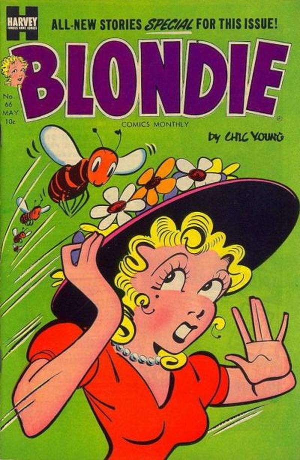 Blondie Comics Monthly #66 cover