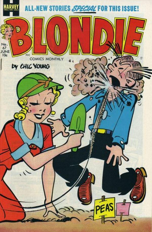 Blondie Comics Monthly #67 cover