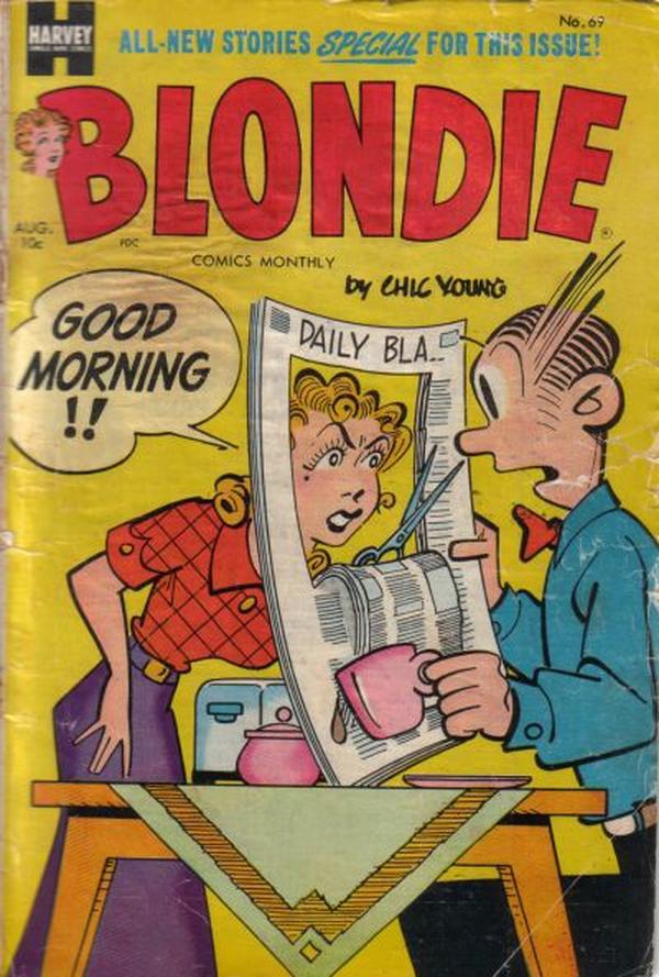 Blondie Comics Monthly #69 cover