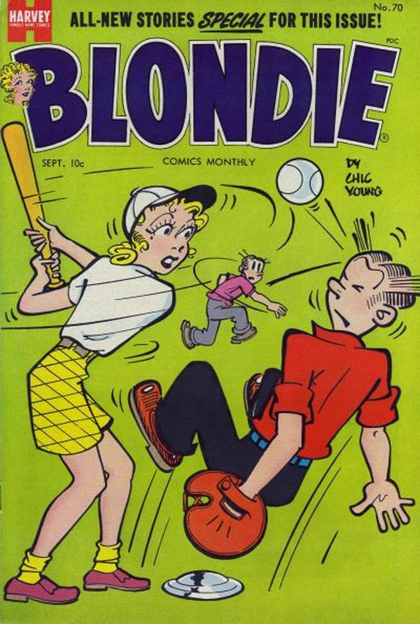 Blondie Comics Monthly #70 cover