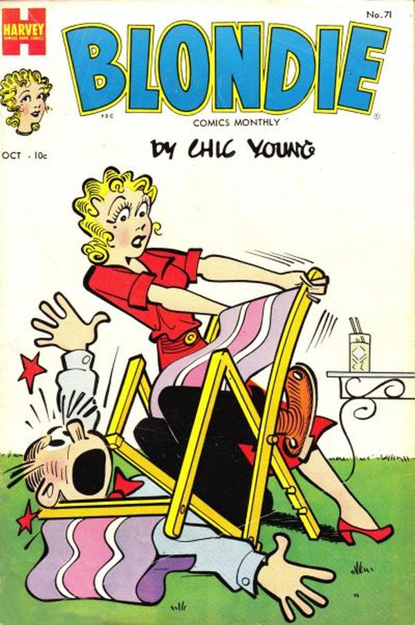 Blondie Comics Monthly #71 cover