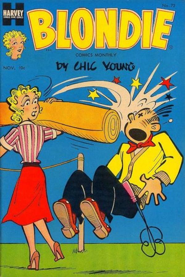 Blondie Comics Monthly #72 cover