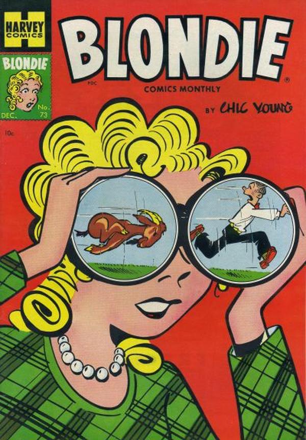 Blondie Comics Monthly #73 cover