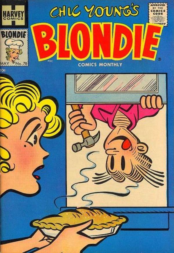 Blondie Comics Monthly #78 cover